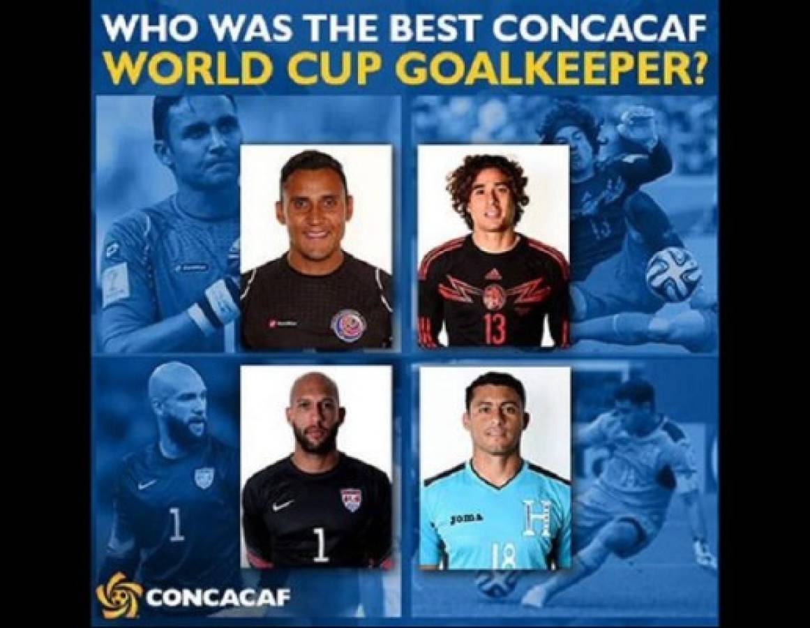 Vota por el mejor portero de Concacaf en el Mundial