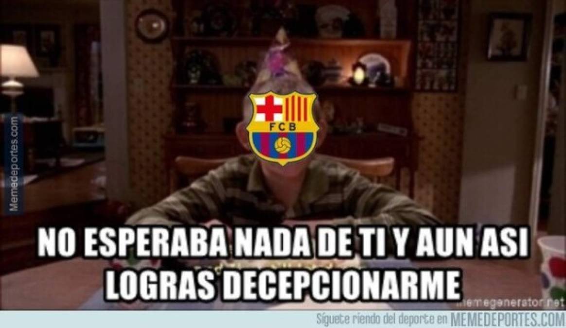 Con memes terminan de destrozar al Barcelona tras goleada del Bayern Múnich