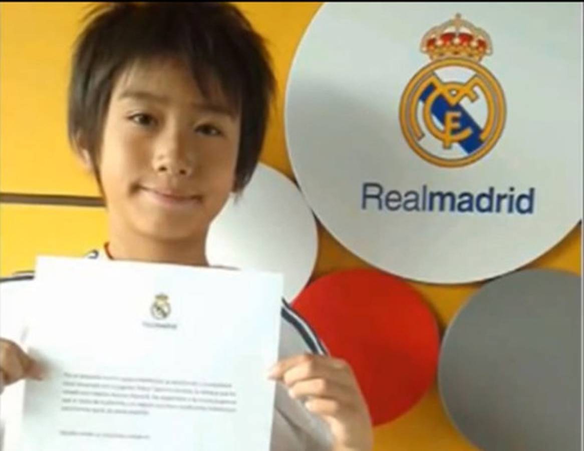 VIDEO: Real Madrid ficha a crack japonés de 9 años
