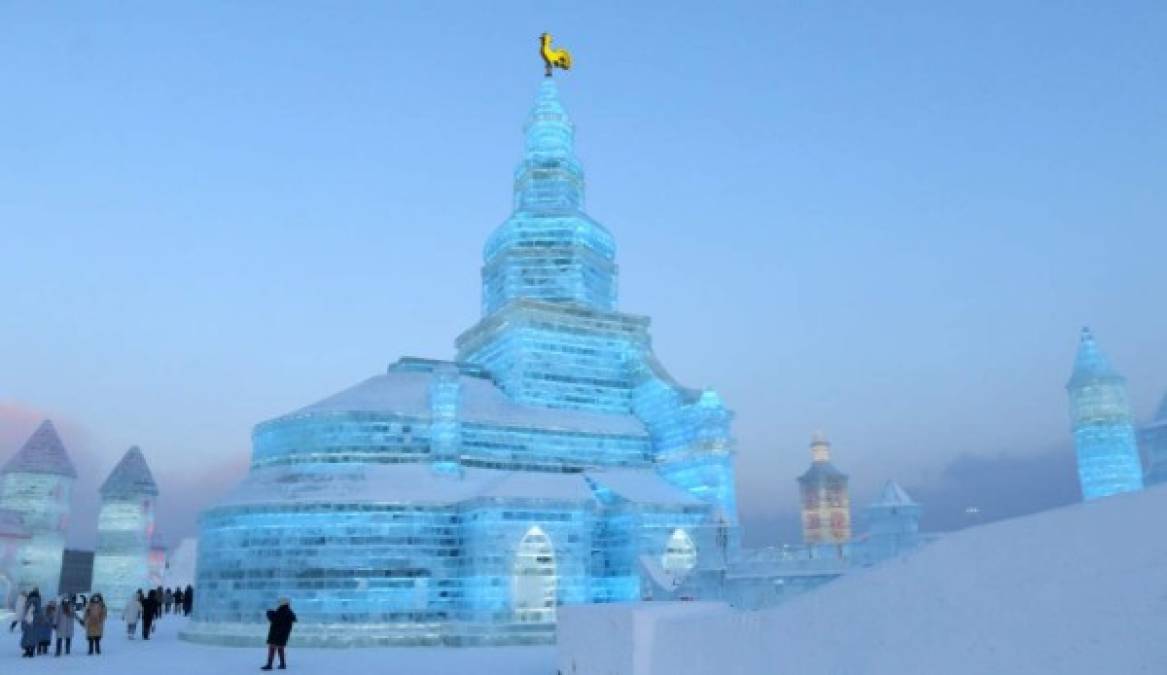 Las espectaculares imágenes del Festival Internacional de Hielo en China (GALERÍA)