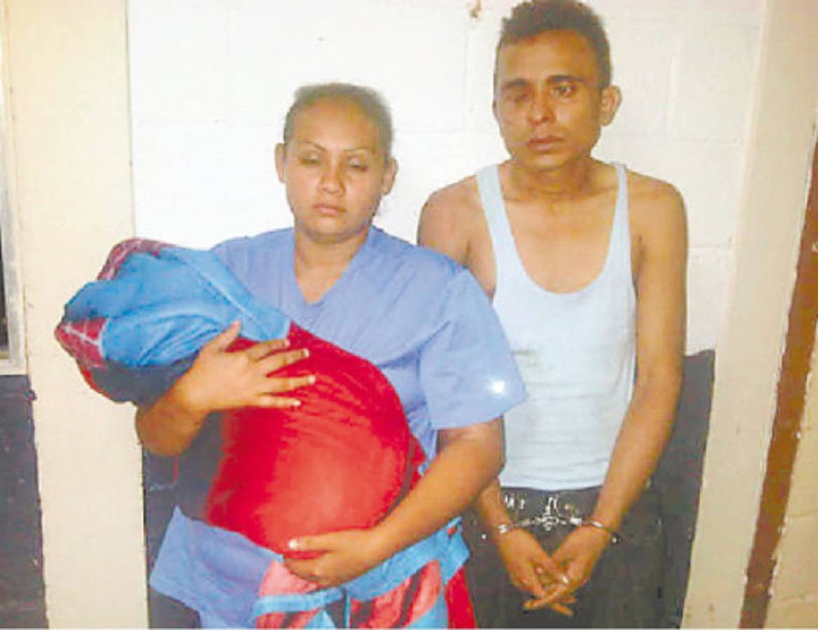 Padres usaban a su bebé para asaltar