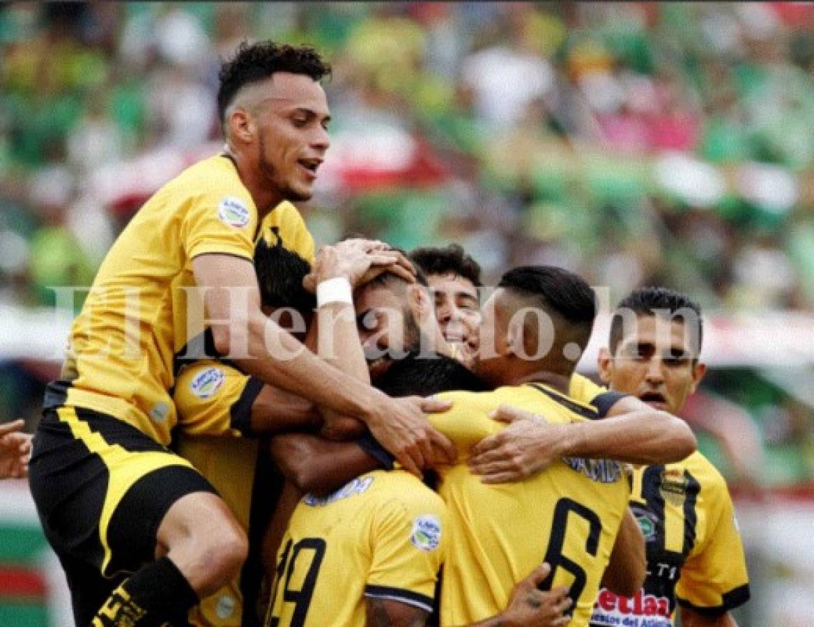 Real España le gana 3-1 al Marathón en el Yankel Rosenthal