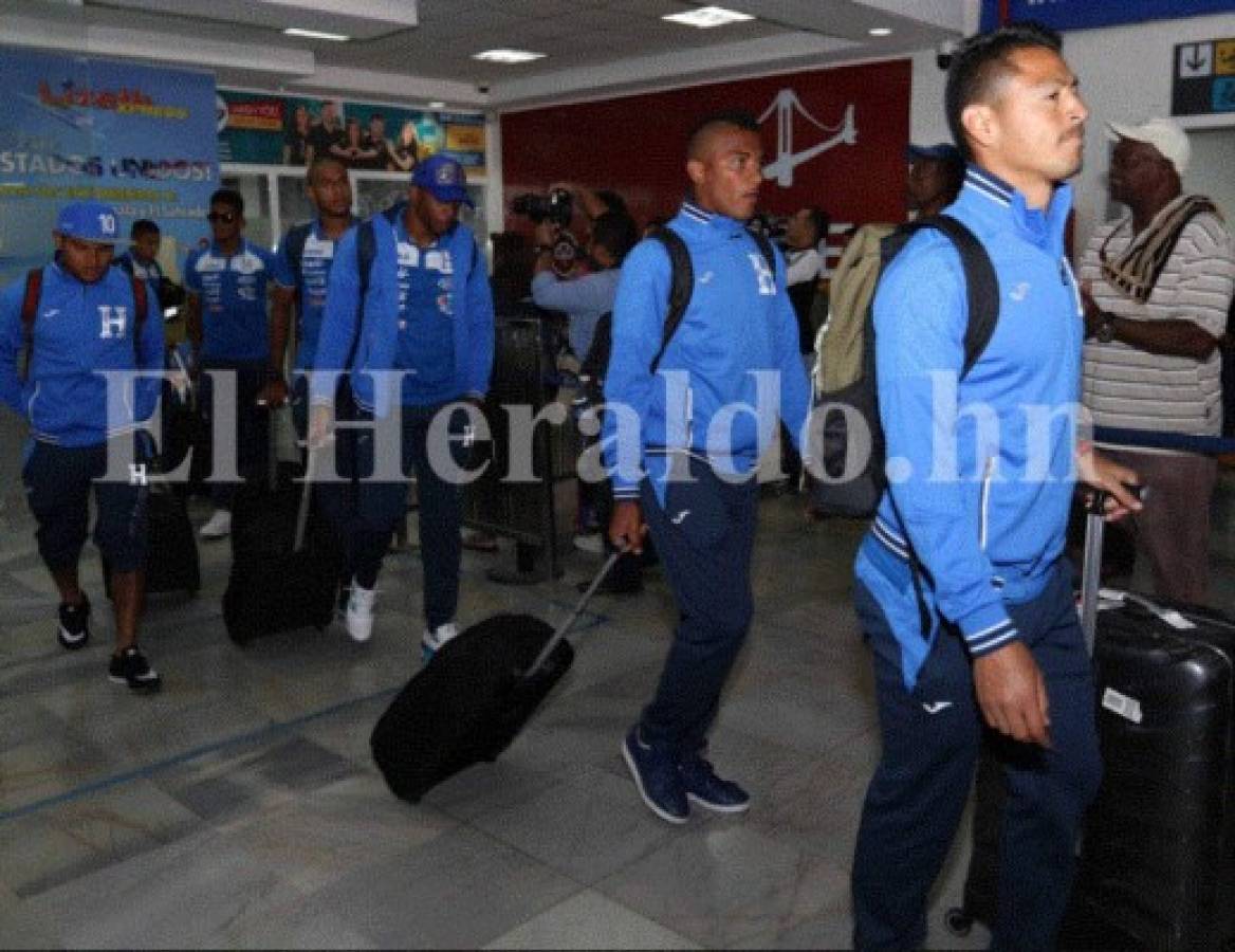 La Selección de Honduras llegó cabizbaja para medirse el martes ante Costa Rica
