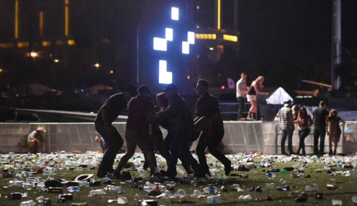 FOTOS: Los momentos más dramáticos del ataque en Las Vegas