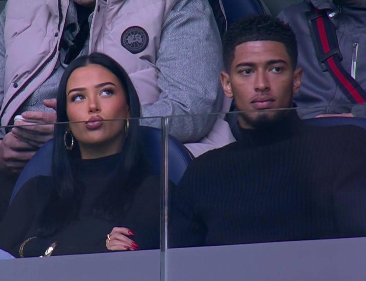 Jude Bellingham y su nueva novia fueron captados en el Bernabéu: Así es la hermosa chica