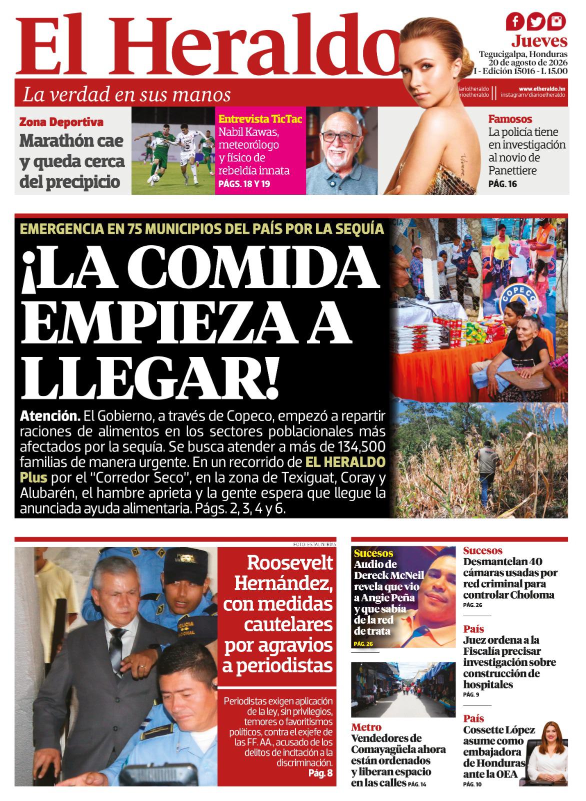 ¡LA COMIDA EMPIEZA A LLEGAR!