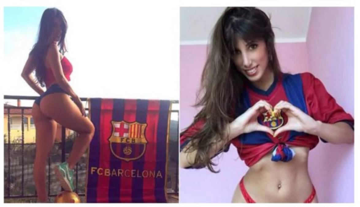 Judit Benavente, la sensual aficionada del Barcelona que enamora en Instagram