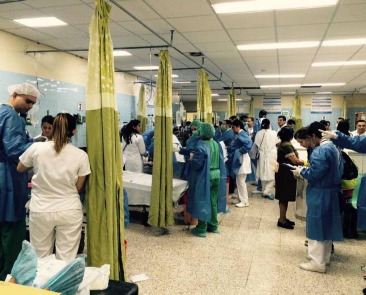 Sin cirugías las emergencias del Hospital Escuela por falta de ropa estéril