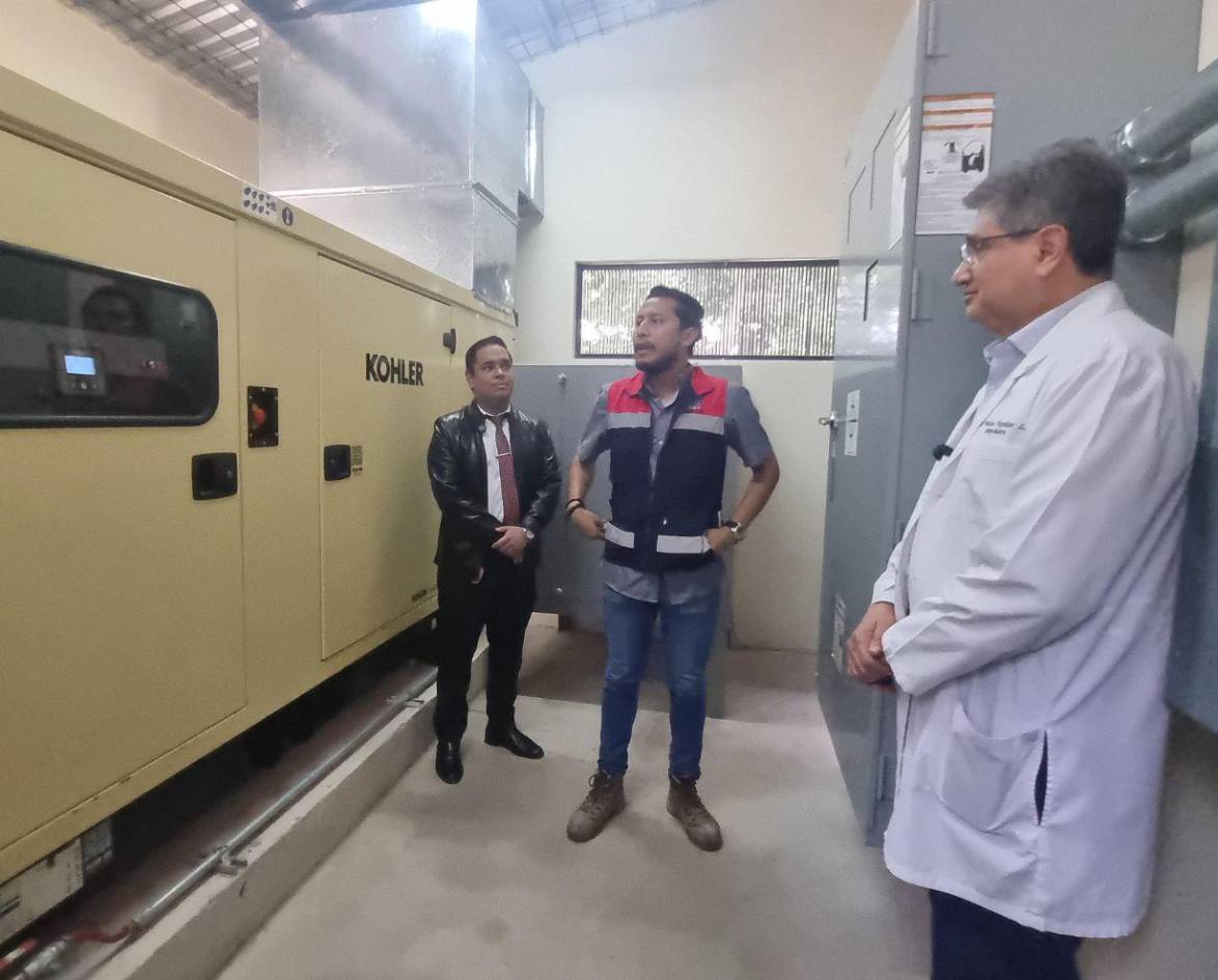 Instalan planta eléctrica en el Hospital Psiquiátrico Mario Mendoza