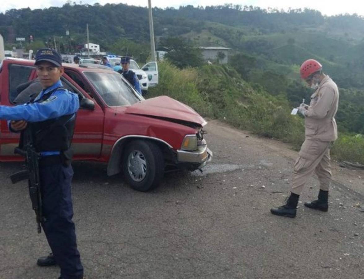 Cinco aparatosos accidentes en menos de 24 horas dejan dos muertos y heridos en Honduras