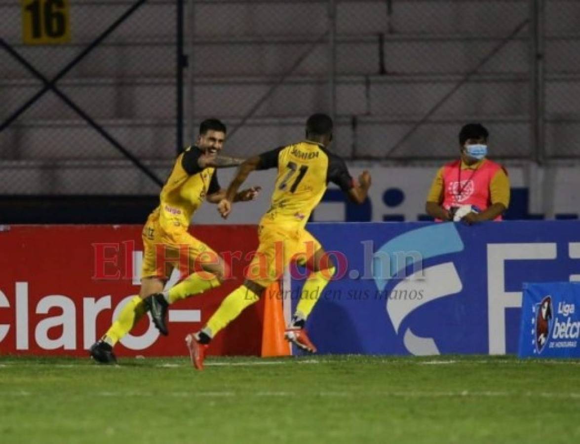 Ramiro Rocca le da el triunfo al Real España ante Motagua  