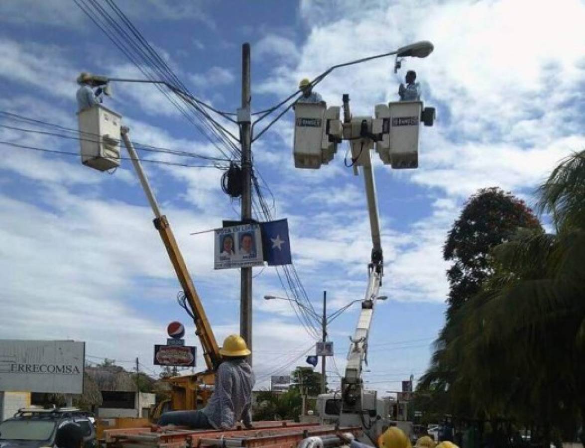 Sectores de Honduras que estarán sin energía eléctrica este jueves 22 de febrero