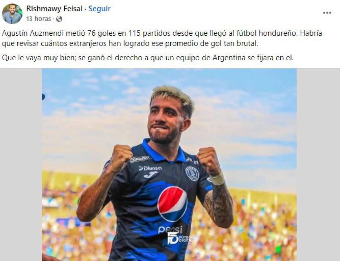 Lo que dicen periodistas y medios argentinos tras fichaje de Agustín Auzmendi por Godoy Cruz