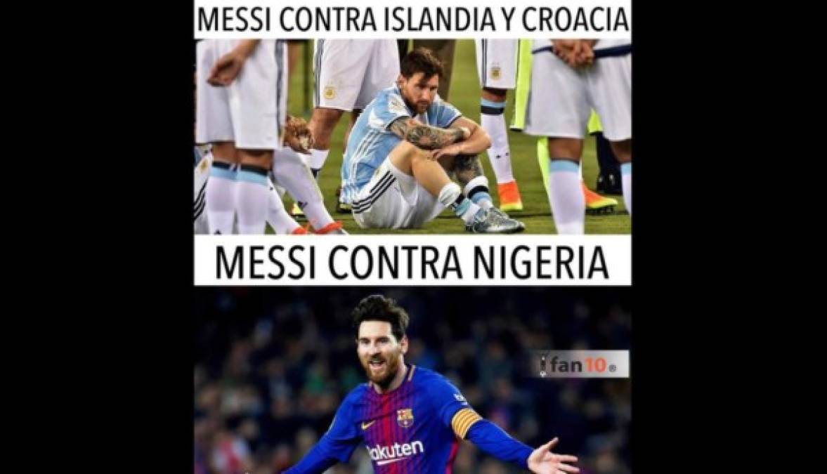 Argentina vs Nigeria; los mejores memes que dejó el encuentro