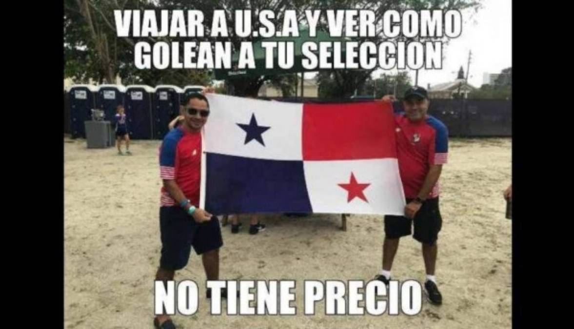 Los crueles memes tras la humillante derrota de Panamá ante Estados Unidos