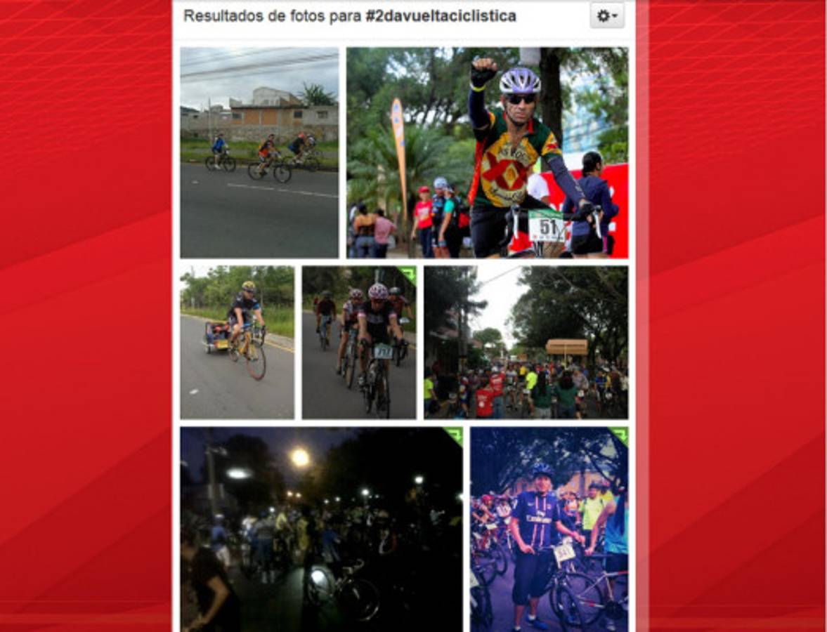 #2daVueltaCiclistica impactó las redes sociales