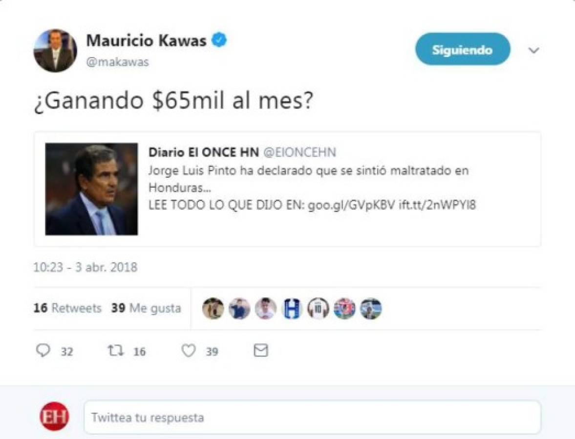 Mauricio Kawas: Proceso de Jorge Luis Pinto fue demasiado caro