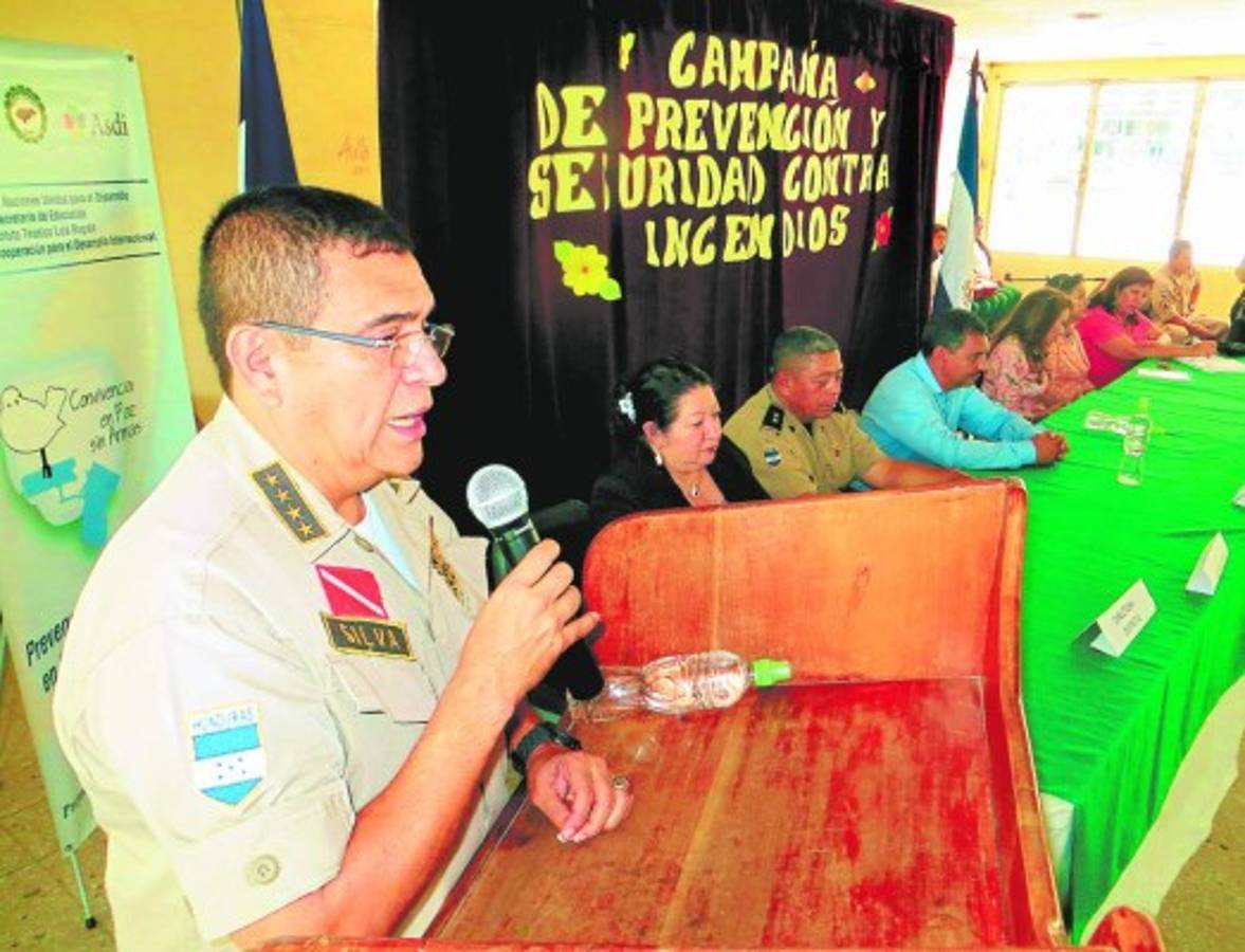 Estudiantes se unirán a la prevención de incendios