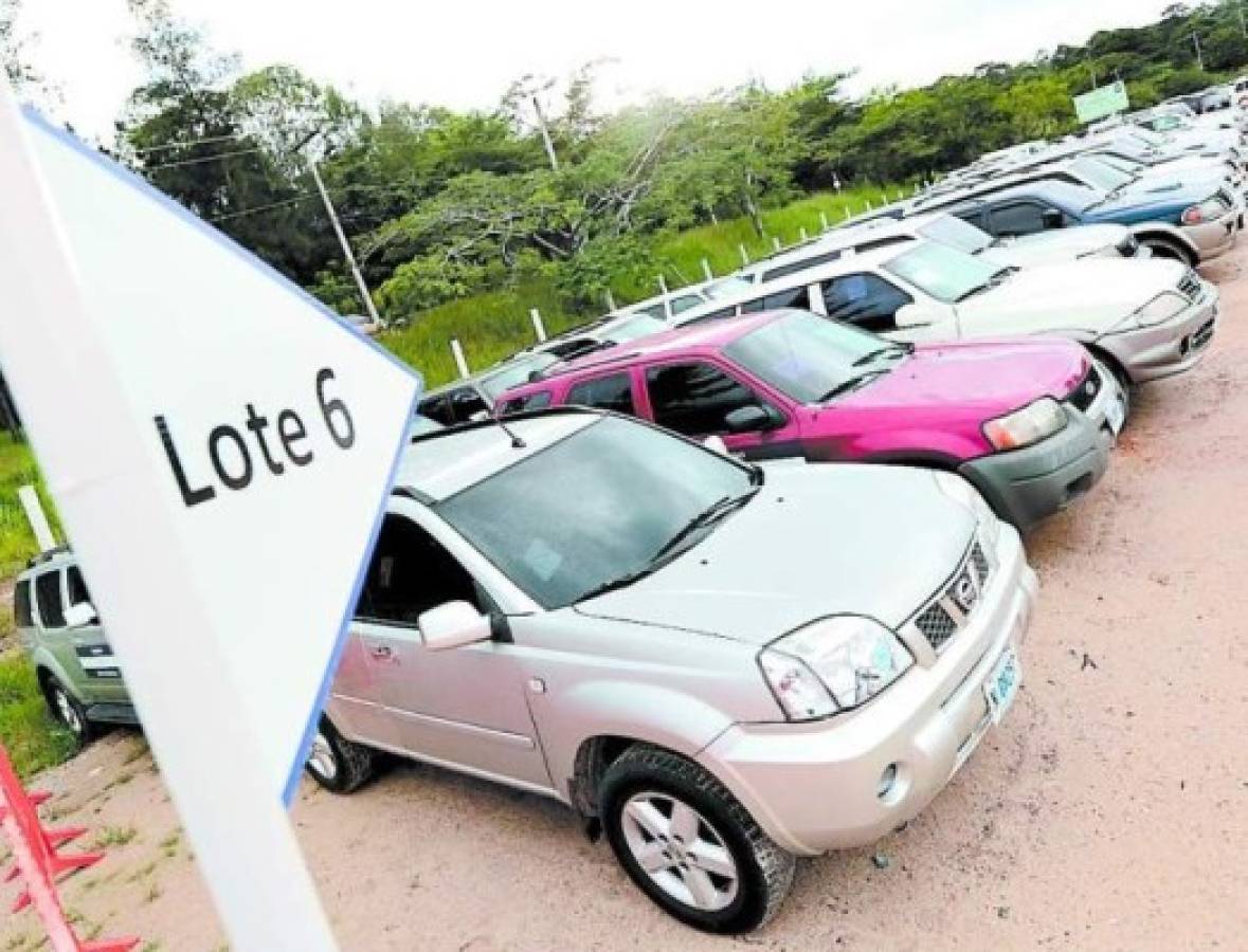 Estado de Honduras subastará vehículos de lujo