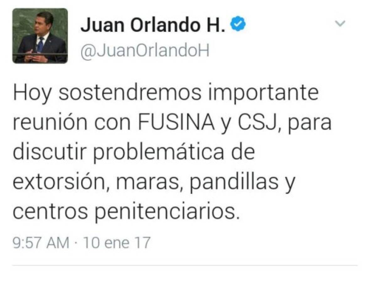 Honduras: Hernández, CSJ y Fusina discuten reformas al Código Penal