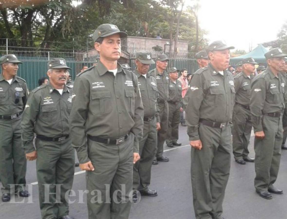 Galería de fotos del inicio del desfile en Tegucigalpa