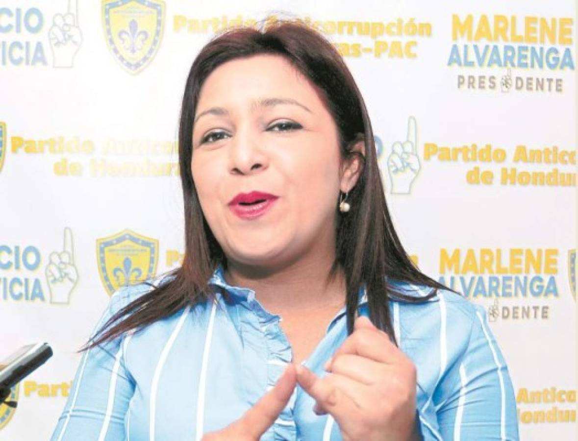 Marlene Alvarenga: El Partido Anticorrupción no va a aceptar ni locos ni locas