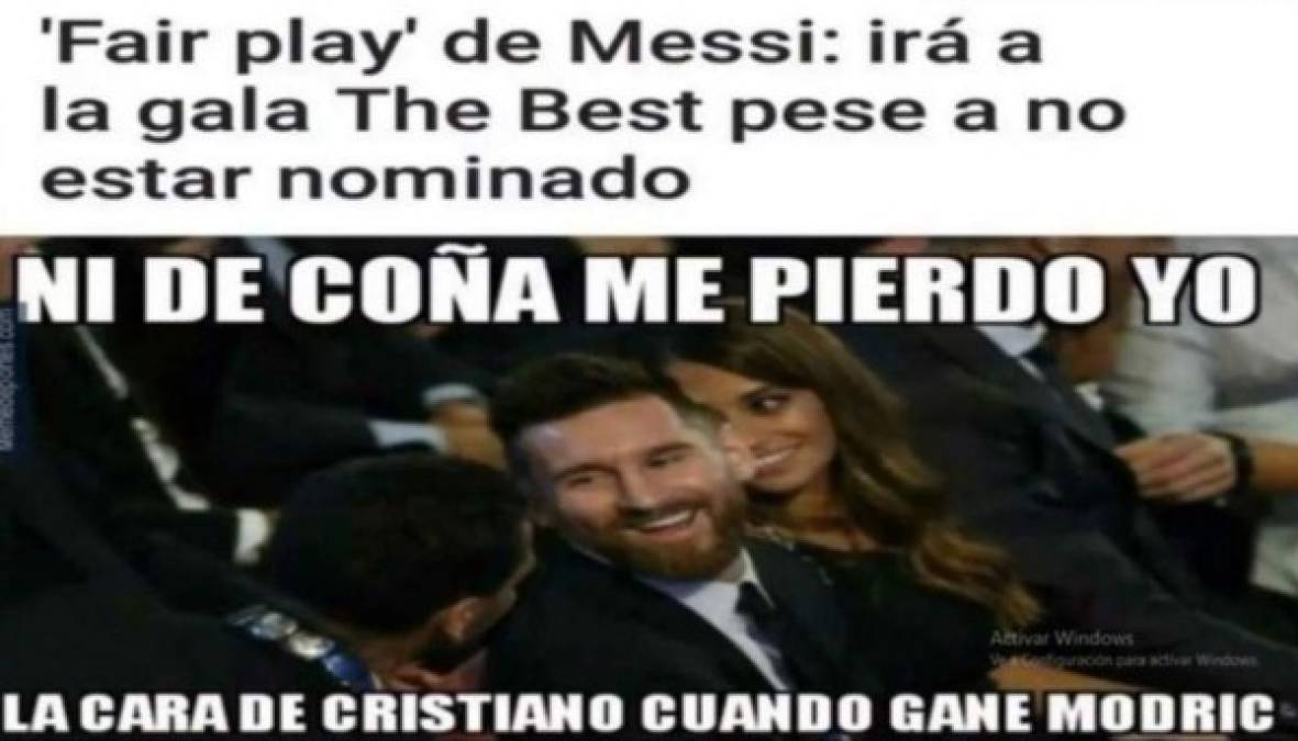 Memes The Best: Usuarios se burlan de Cristiano Ronaldo y Leo Messi tras coronación de Modric