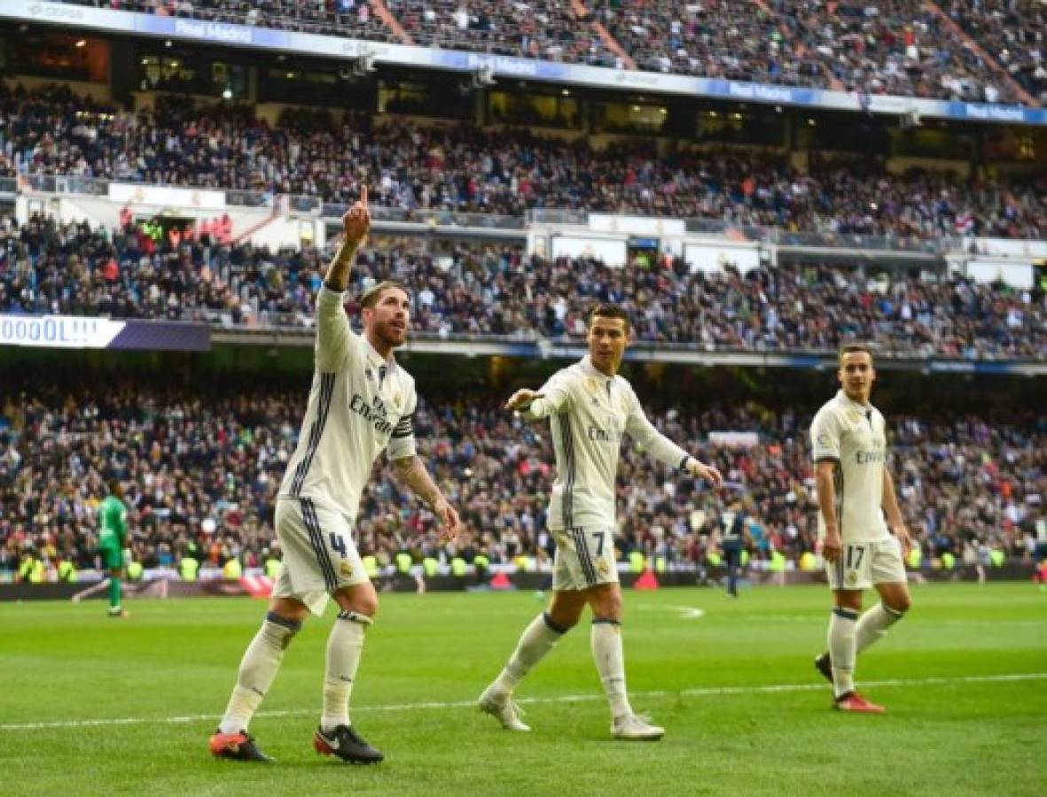 El Real Madrid gana 2-1 al Málaga con doblete de Sergio Ramos