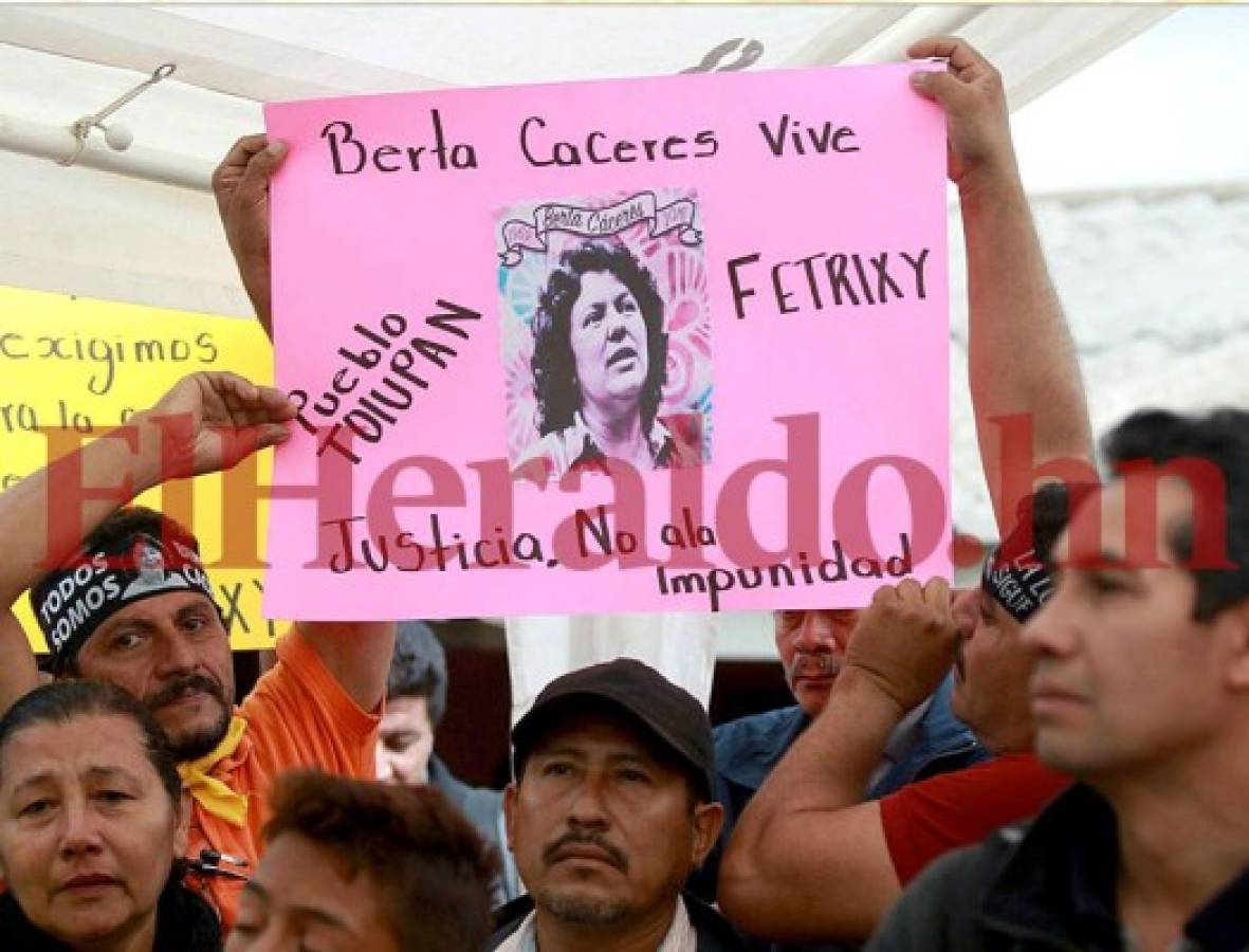 Hijos de Berta Cáceres exigen que comisión internacional investigue el crimen