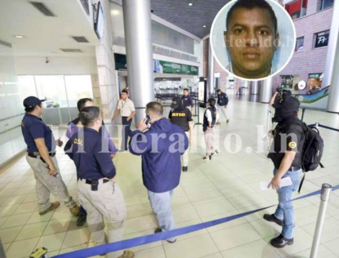 Jorge Alberto Barralaga pudo burlar la seguridad del Aeropuerto Toncontín, en Tegucigalpa.