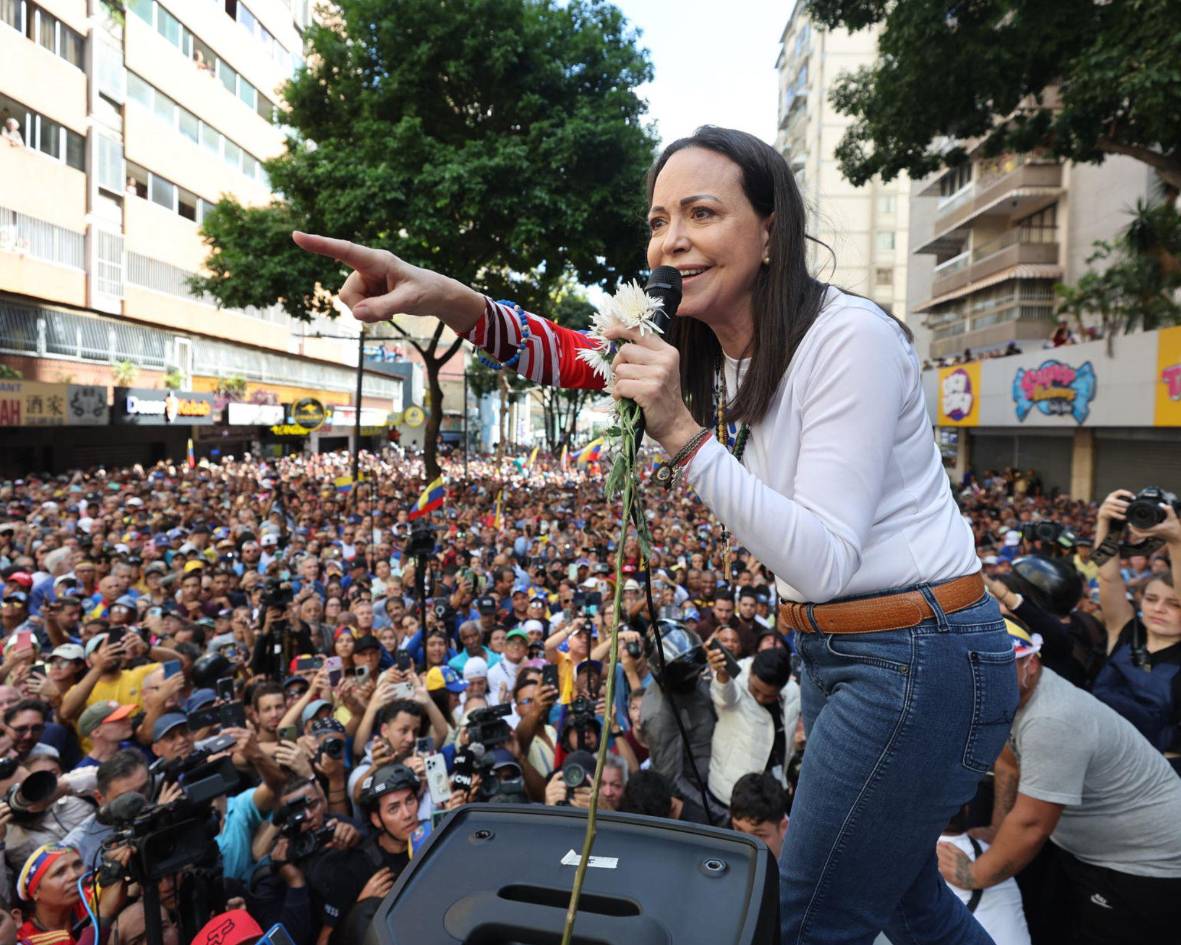 María Corina Machado, Nobel de la Paz: “Maduro tiene los días contados”