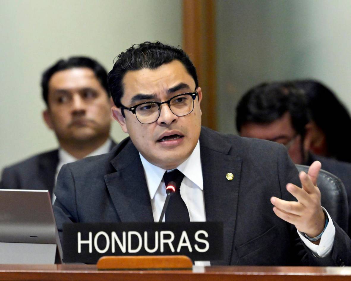 Delegación de Honduras defiende actuación del gobierno ante la OEA y asegura elecciones