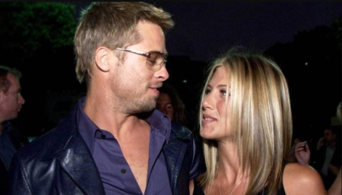 Las imágenes virales del esperado reencuentro entre Brad Pitt y Jennifer Aniston