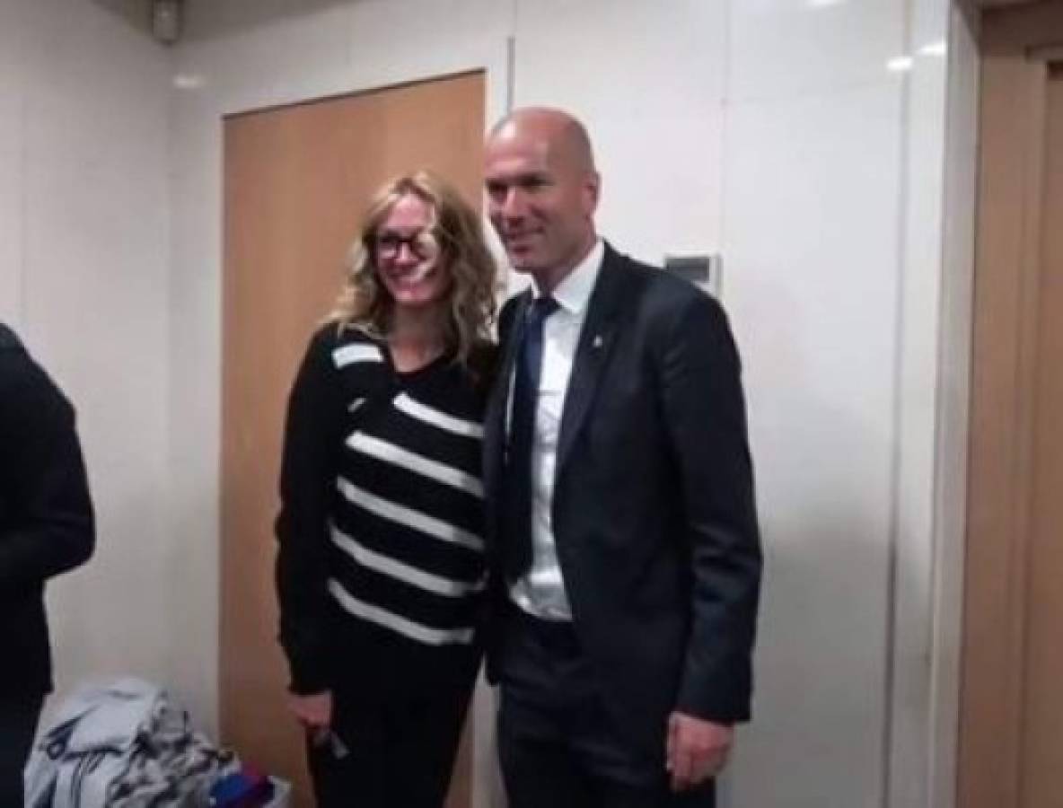 Julia Roberts visita el Santiago Bernabéu y se emociona al conocer a Cristiano Ronaldo