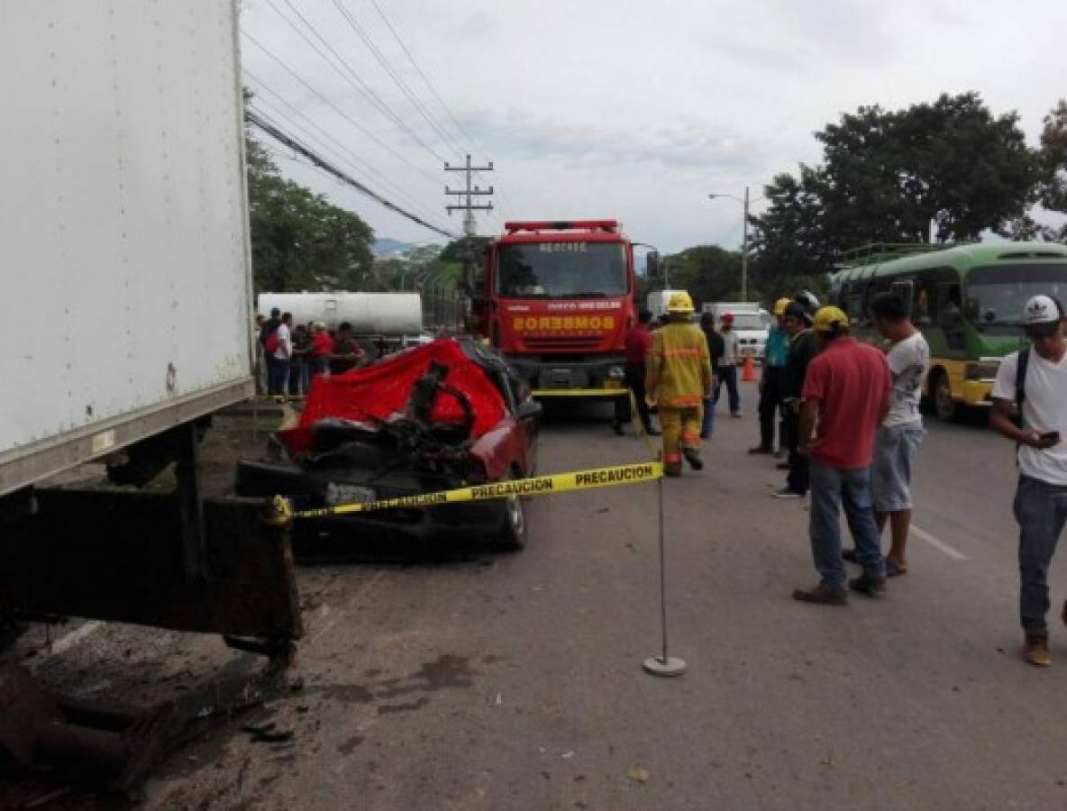 De una vigilia venía pastora que murió en accidente en Villanueva, Cortés