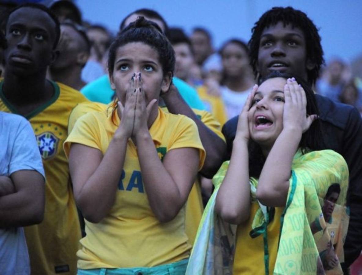 FOTOS: Brasil llora humillante eliminación ante Alemania
