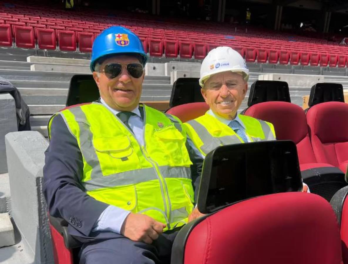 Así avanzan los trabajos del nuevo Camp Nou, casa del FC Barcelona