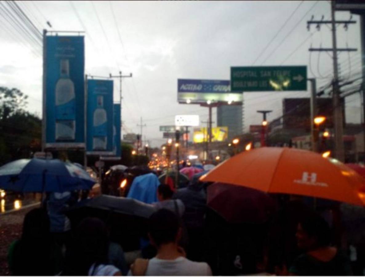 Hondureños se movilizan contra la impunidad