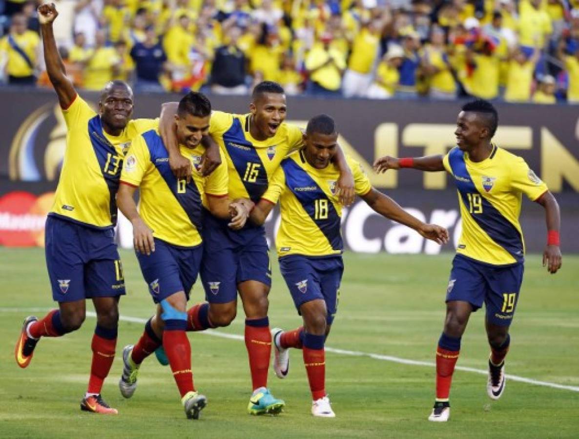 Ecuador golea 4-0 a Haití y avanza a cuartos de final de Copa América