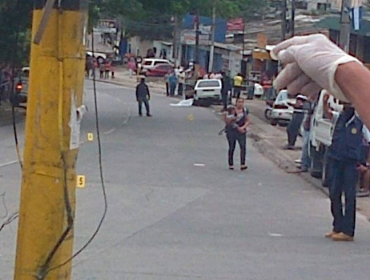 Matan a dos taxistas en la capital de Honduras