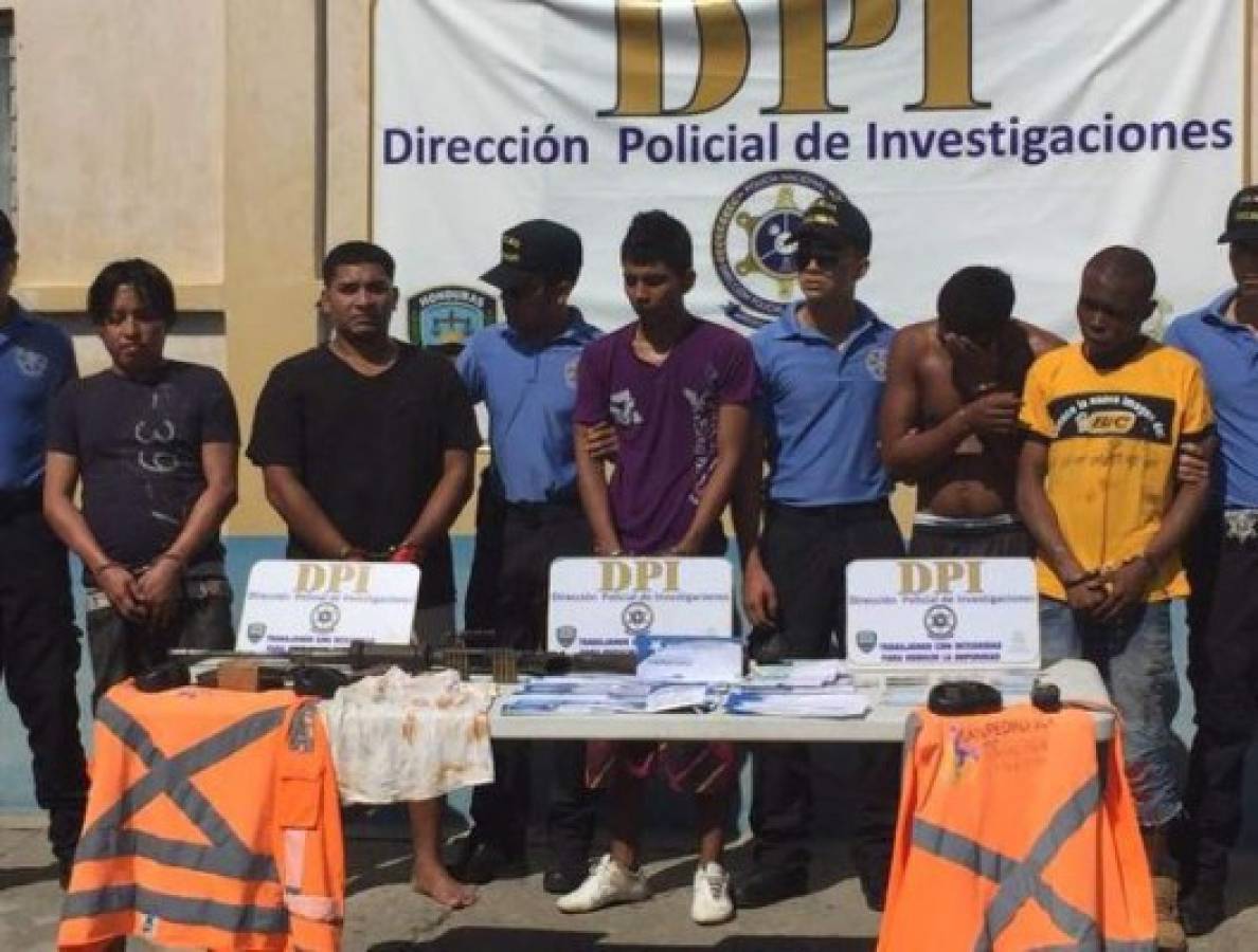 Caen sujetos sospechosos de matar a oficial de la DPI en San Pedro Sula