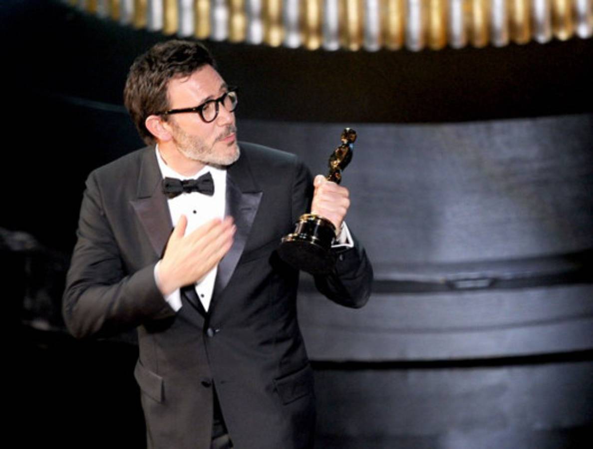 Francés Jean Dujardin gana el Oscar a mejor actor por 'El artista'