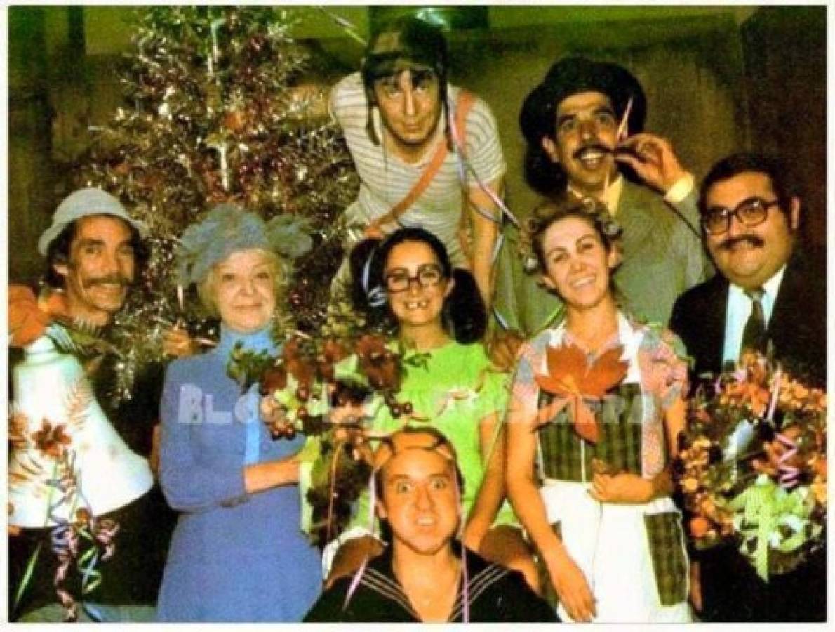 Fotos inéditas de los personajes de El Chavo del Ocho