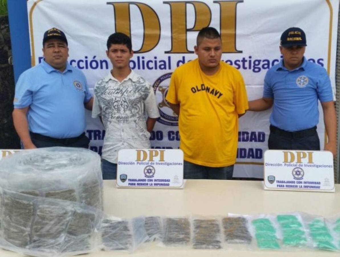 Con droga capturan a supuestos 'Chirizos' en Comayagüela