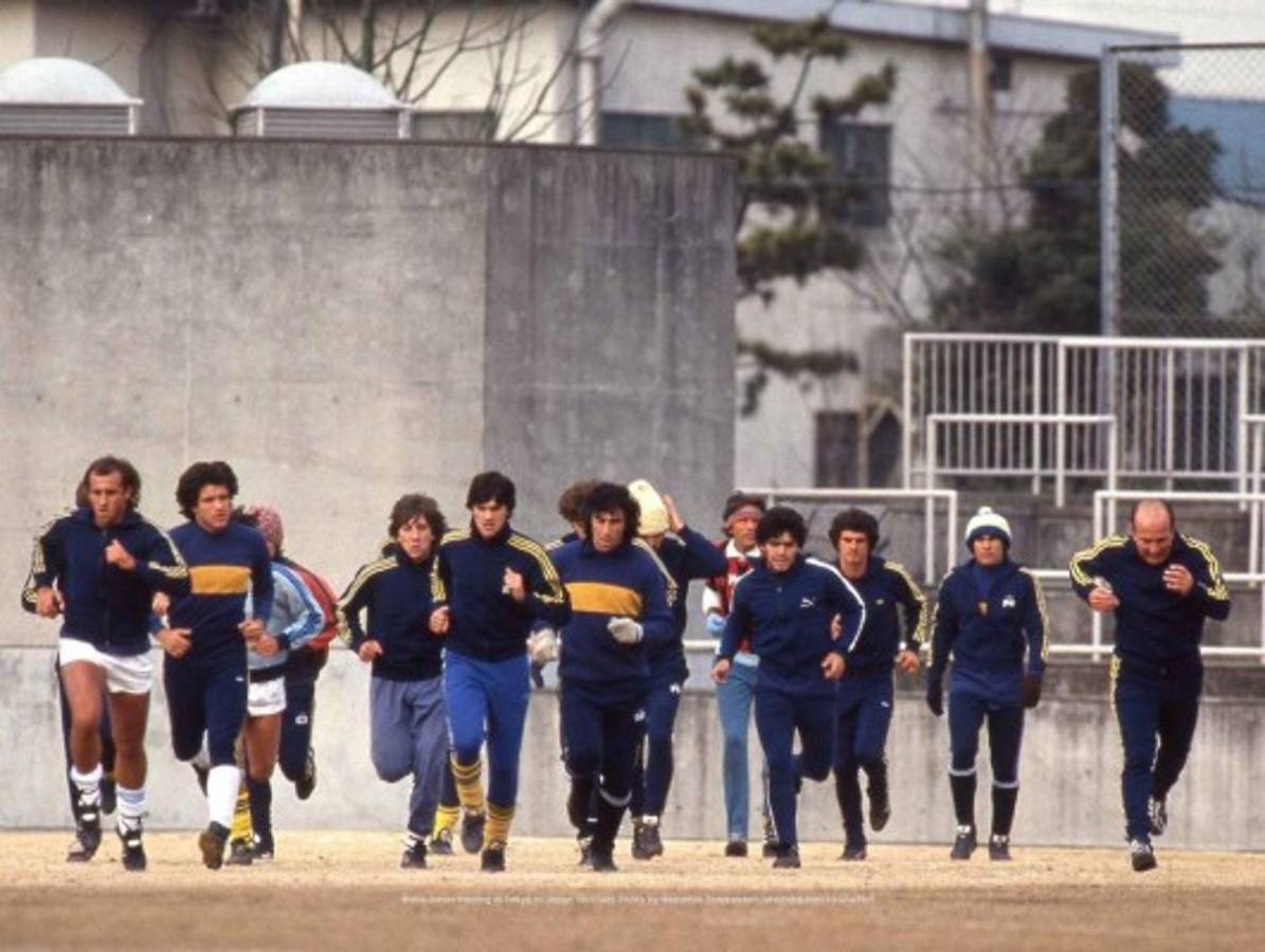 Las fotos de Diego Armando Maradona en su gira con el Boca de 1982 que no habías visto