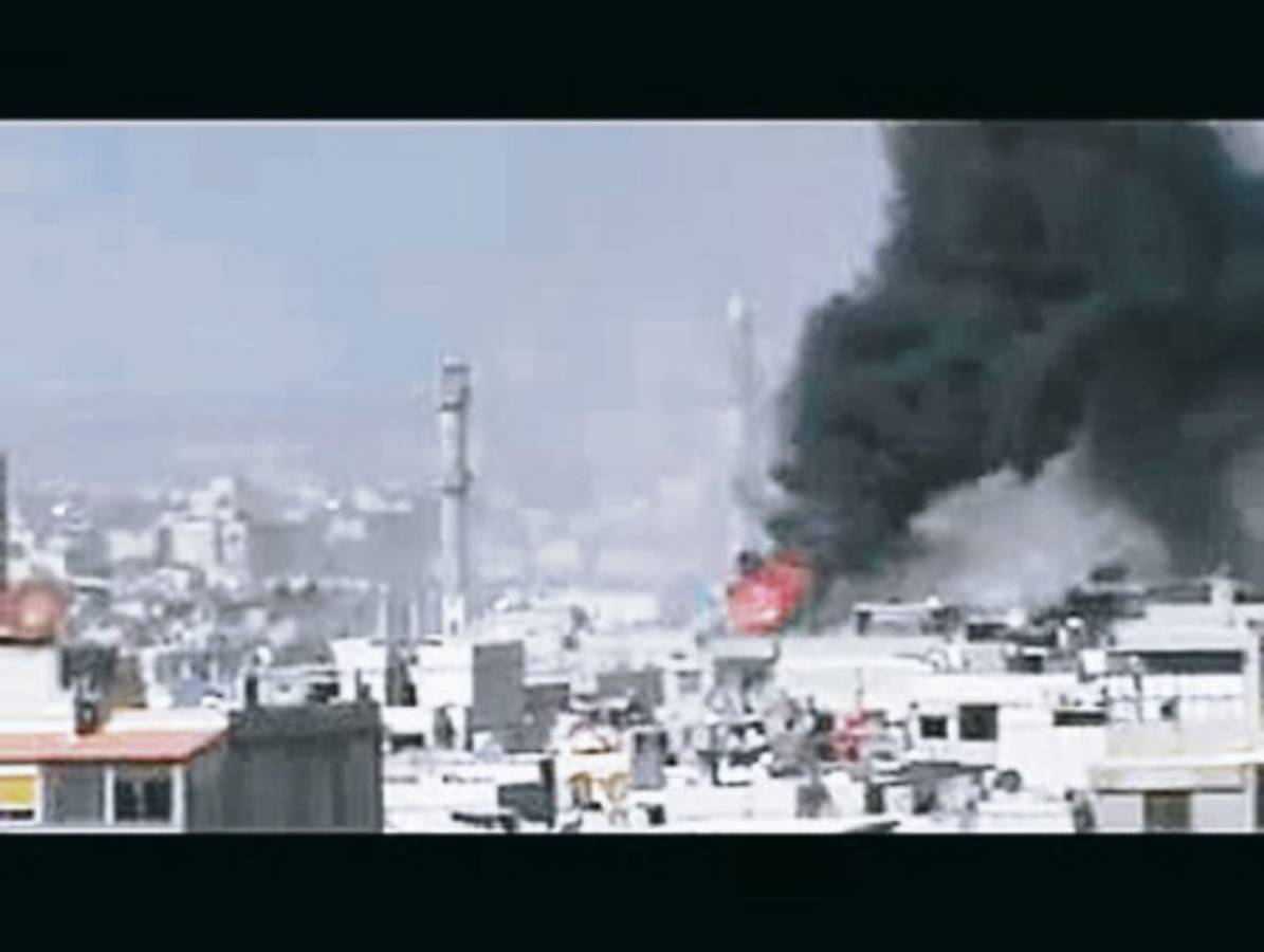 Misión de la ONU ve sangre y percibe olor a carne quemada en poblado sirio