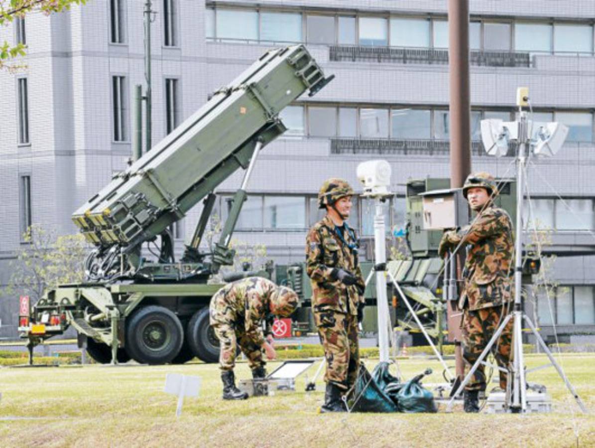 Japón despliega misiles Patriot para enfrentar disparos norcoreanos