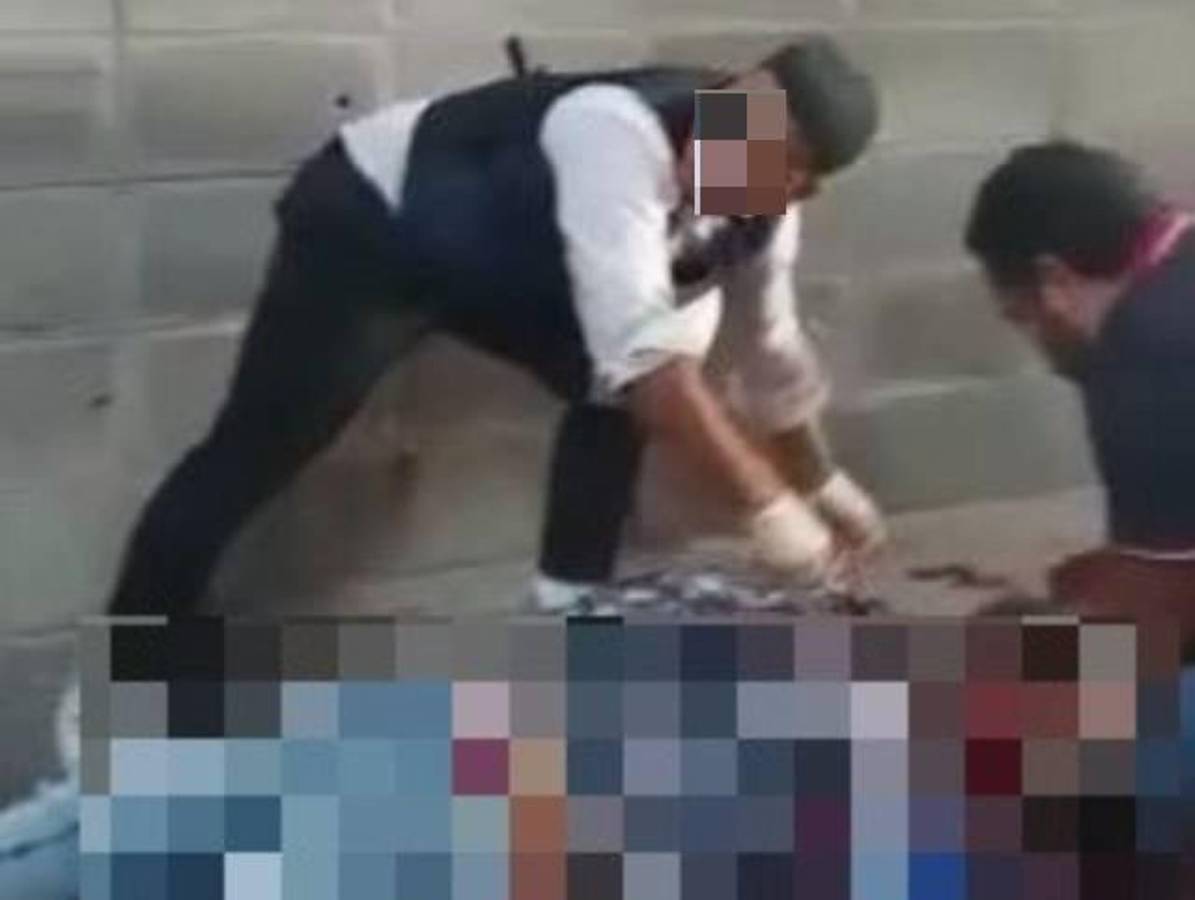 Los sujetos registraron a las víctimas aparentemente buscando algo.