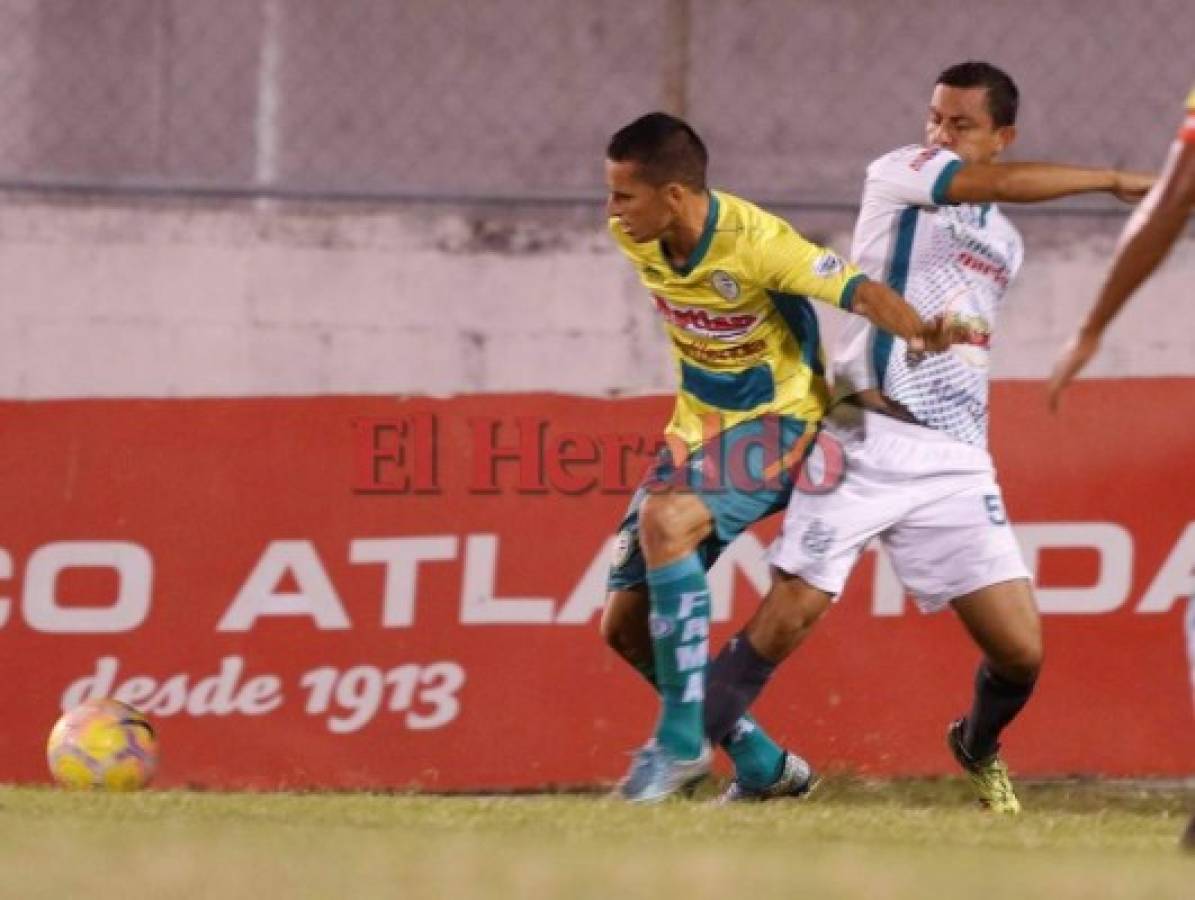 Juticalpa se impone 2-1 ante el Platense en el Excélsior de Puerto Cortés