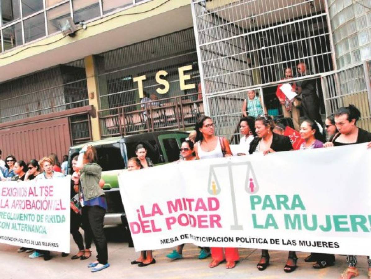 Mujeres en lucha por la inclusión política en Honduras